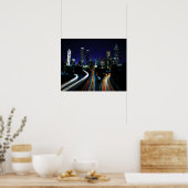 Spacey Atlanta Poster (Keuken)