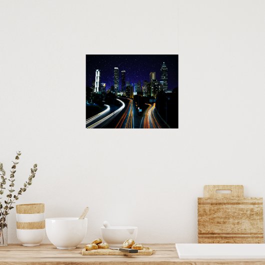 Spacey Atlanta Poster (Keuken)