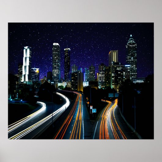 Spacey Atlanta Poster (Voorkant)