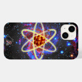 Spacey Atomic Case-Mate iPhone Case (Achterkant (horizontaal))