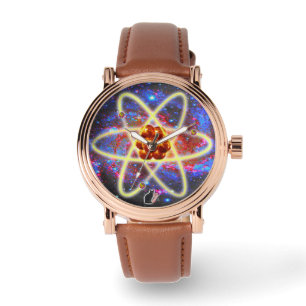 Spacey Atomic Horloge