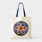 Spacey Atomic Tote Bag (Voorkant)