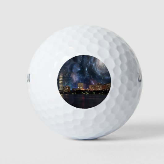 Spacey Boston Golfballen (Voorkant)