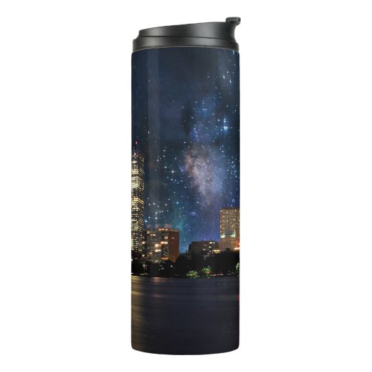 Spacey Boston Thermosbeker (Gedraaid links)