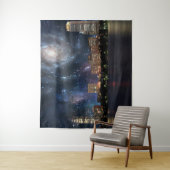 Spacey Boston Wandkleed (In situ)