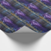 Spacey Chicago Skyline Cadeaupapier (Hoek)