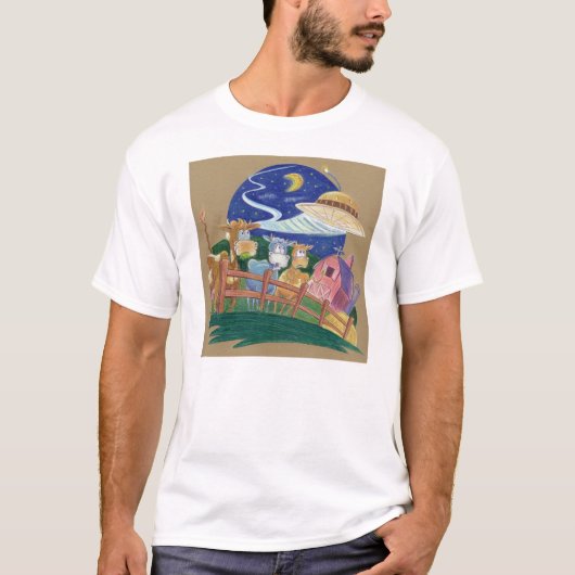 Spacey Cows T-shirt (Voorkant)