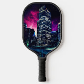 Spacey Los Angeles Pickleball Paddle (Voorkant)