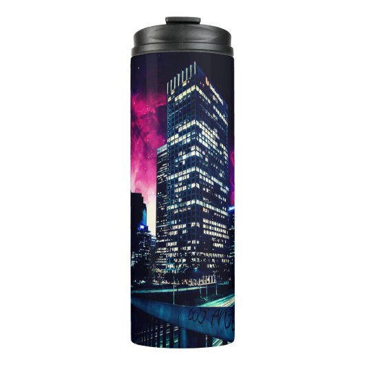Spacey Los Angeles Thermosbeker (Voorkant)