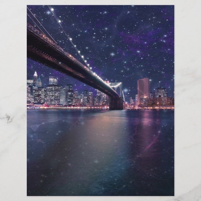 Spacey Manhattan Skyline (Voorkant)