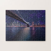 Spacey Manhattan Skyline Legpuzzel (Horizontaal)