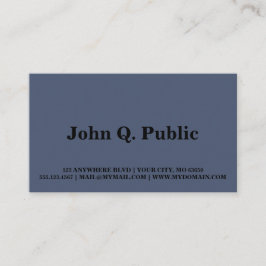 Spacey Manhattan Visitekaartje