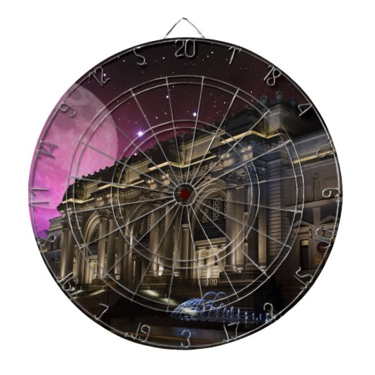 Spacey Metropolitan Museum Dartbord (Voorkant)