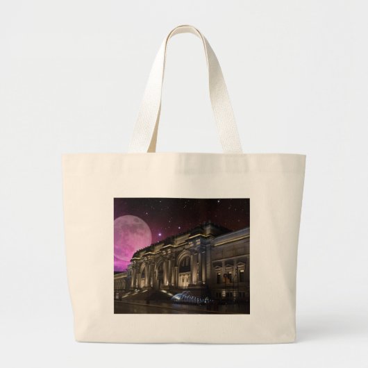 Spacey Metropolitan Museum Grote Tote Bag (Voorkant)