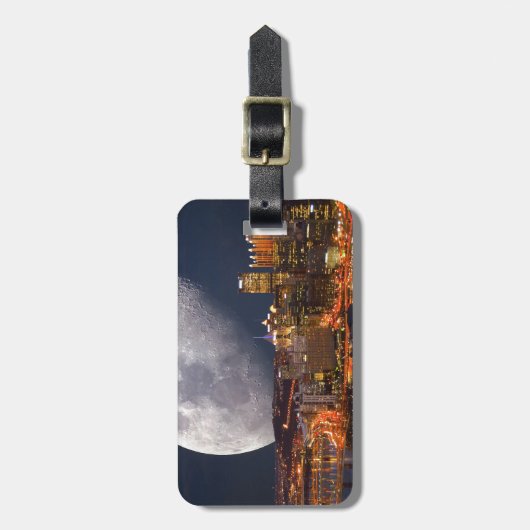 Spacey Pittsburgh Bagagelabel (Voorkant verticaal)