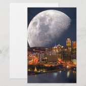 Spacey Pittsburgh Briefpapier (Voorkant / Achterkant)