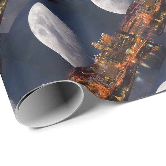 Spacey Pittsburgh Cadeaupapier (Rol Hoek)