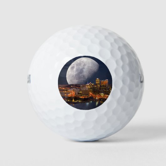 Spacey Pittsburgh Golfballen (Voorkant)