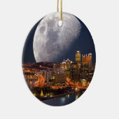 Spacey Pittsburgh Keramisch Ornament (Rechts)
