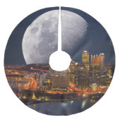 Spacey Pittsburgh Kerstboom Rok (Voorkant)