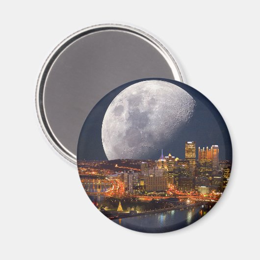 Spacey Pittsburgh Magneet (Voorkant / Achterkant)