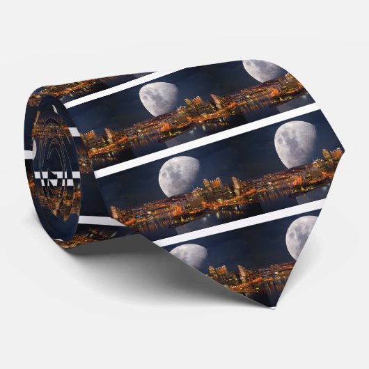 Spacey Pittsburgh Stropdas (Opgerold)