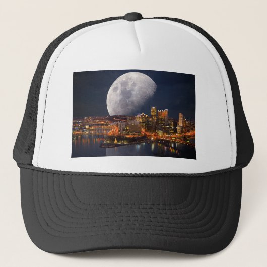 Spacey Pittsburgh Trucker Pet (Voorkant)