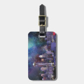 Spacey Seattle Bagagelabel (Voorkant verticaal)
