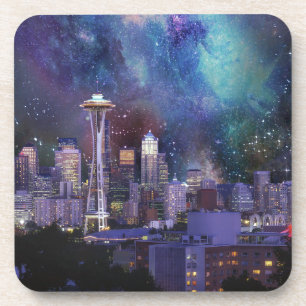 Spacey Seattle Drankjes Onderzetter