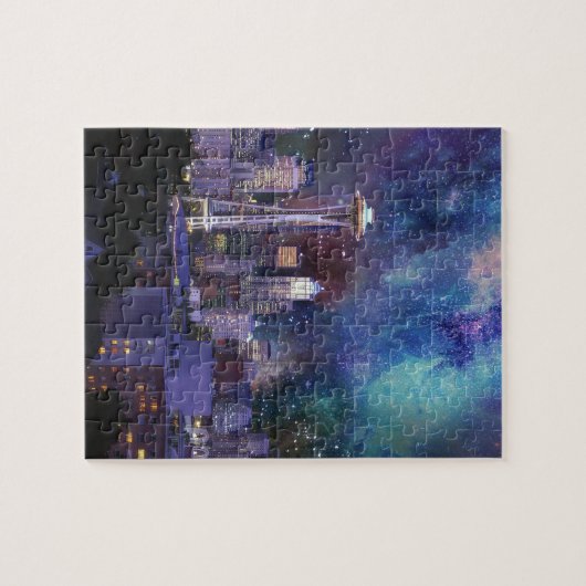 Spacey Seattle Legpuzzel (Horizontaal)