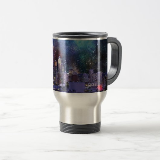 Spacey Seattle Reisbeker (Voorkant rechts)