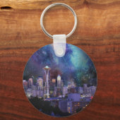 Spacey Seattle Sleutelhanger (Voorkant)