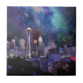 Spacey Seattle Tegeltje (Voorkant)
