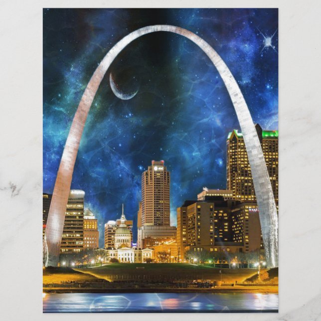 Spacey St. Louis Skyline (Voorkant)