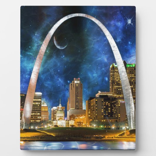 Spacey St. Louis Skyline Fotoplaat (Voorkant)