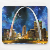 Spacey St. Louis Skyline Muismat (Voorkant)