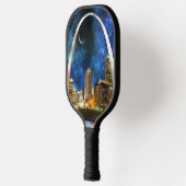 Spacey St. Louis Skyline Pickleball Paddle (Links)