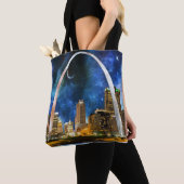 Spacey St. Louis Skyline Tote Bag (Dichtbij)