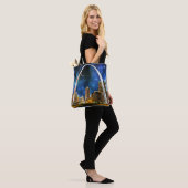 Spacey St. Louis Skyline Tote Bag (Op model)