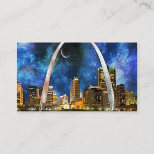 Spacey St. Louis Visitekaartje (Achterkant)