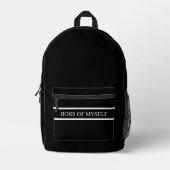 Spacious backpack for travel bedrukte rugzak (Voorkant)