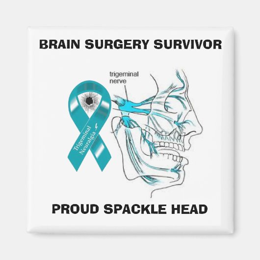 Spackle hoofdmagneet magneet (Voorkant)