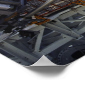 Spacwalk aan boord van Space Shuttle Columbia (STS Poster (Hoek)
