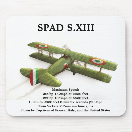 SPAD S.XIII MUISMAT (Voorkant)
