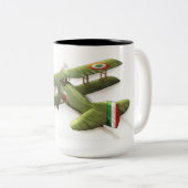 SPAD S.XIII TWEEKLEURIGE KOFFIEMOK (Voorkant rechts)