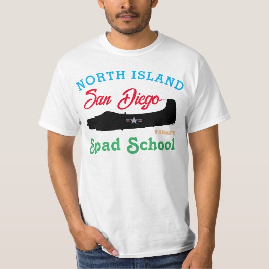Spad School T-Shirt (Voorkant)