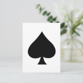 spade briefkaart (Staand voorkant)