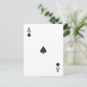 Spade Briefkaart (Staand voorkant)