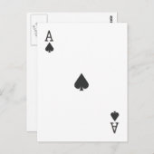 Spade Briefkaart (Voorkant / Achterkant)