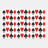 Spade, Diamond, Club, Heart Plays Card Suits Inpakpapier Vel (Voorkant)